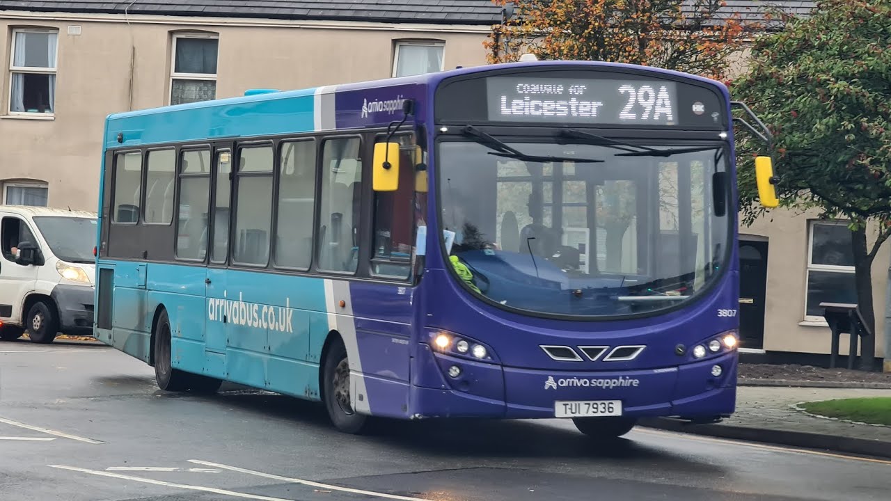 *INSANE MOTOR* Ride on Arriva Midlands' VDL SB200 Wright Pulsar 2, 3807 (TUI 7936) - Route LC15
