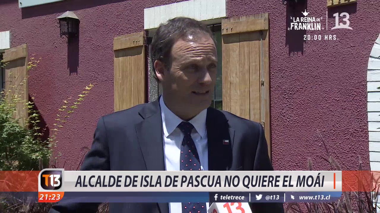 Alcalde de Rapa Nui no quiere el moái