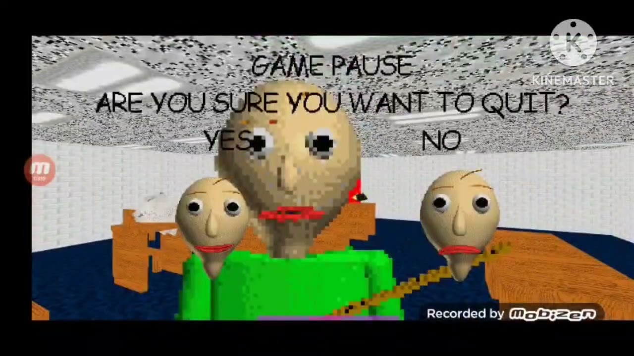 Baldi's Basics But Playing Endless Mode