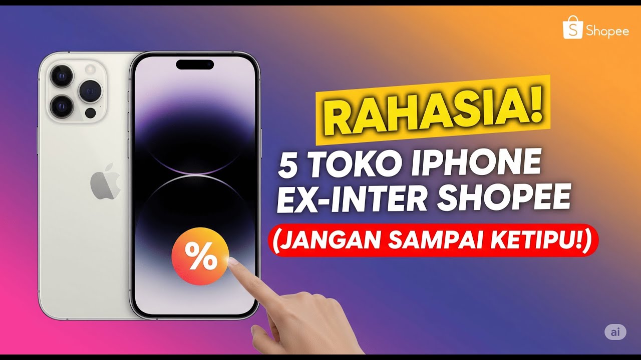 TOP 5 REKOMENDASI TOKO IPHONE BEKAS & EX-INTER TERPERCAYA DI SHOPEE (WAJIB TONTON SEBELUM BELI)