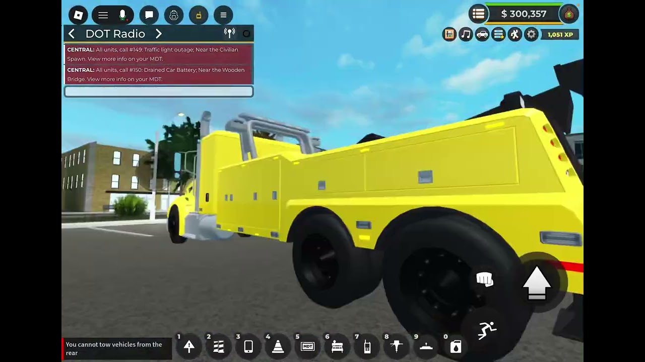 Roleplays on the DOT Department  In ERlC #erlc #roblox 