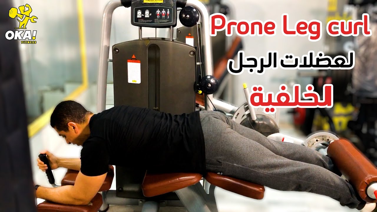 Prone Leg curl | لعضلات الرجل الخلفية