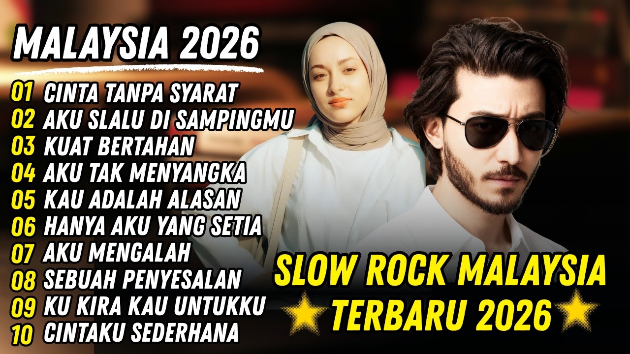 LAGU SEDIH SLOW ROCK MALAYSIA | Kisah Cinta Gagal & Air Mata