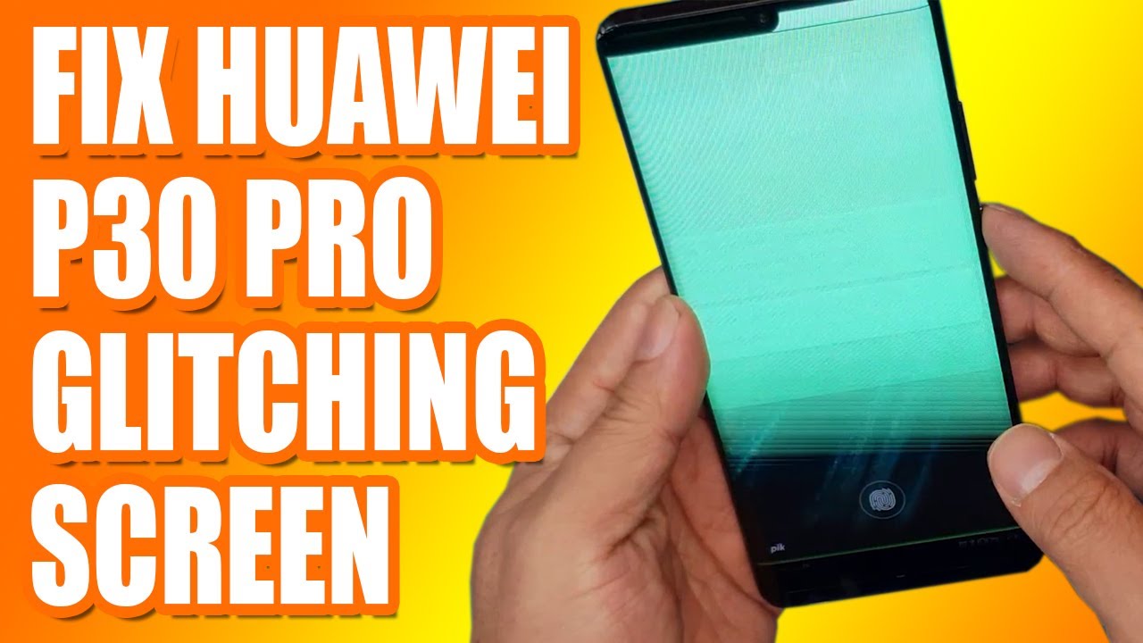 GLITCHY SCREEN FIXED! Huawei P30 Pro Screen Replacement | Sydney CBD Repair Centre