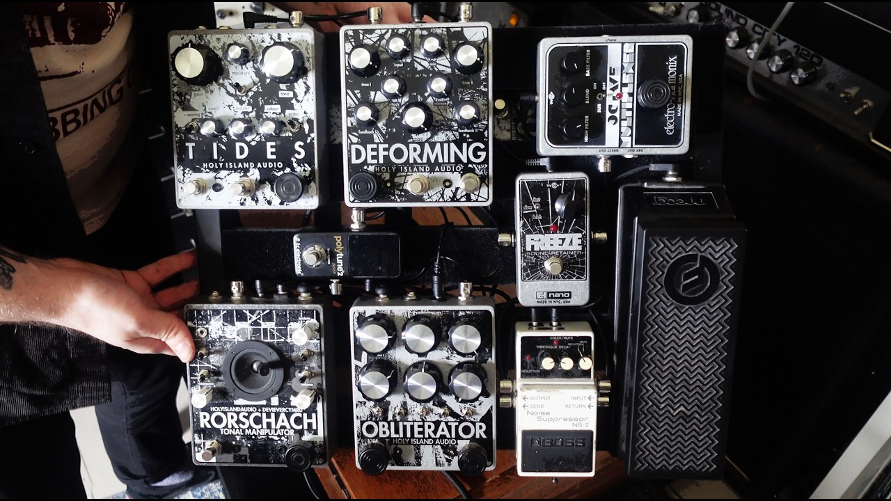 REBUILDING MY BASS VI PEDALBOARD FOR CHAOTIC HARDCORE / SLUDGE / MATHCORE / DOOM / NOISE