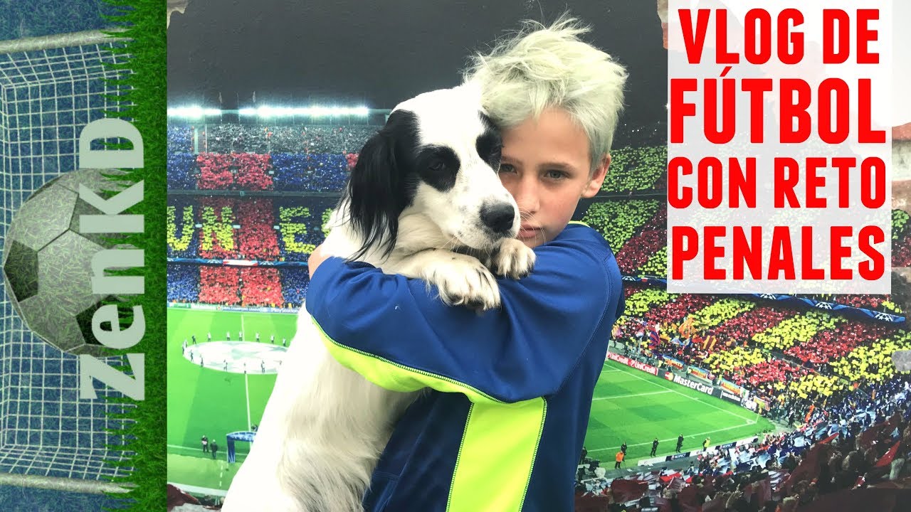 VLOG DE FUTBOL CON RETO DE PENALES