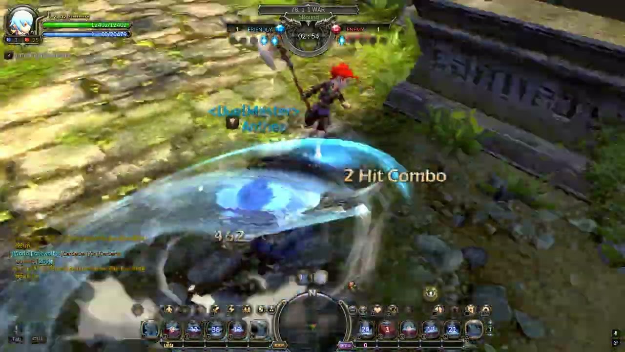 Dragon Nest Classic #PVP Swordmaster [ Anthea ] vs Mercenary [ MJWays ] - part1