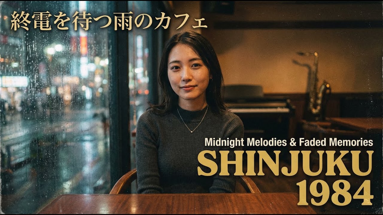 SHINJUKU 1984 | 終電を待つ雨のカフェ Midnight Melodies & Faded
Memories | Japan City Pop