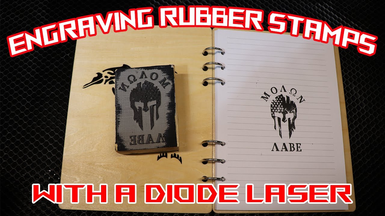Laser Engraved Rubber Stamps