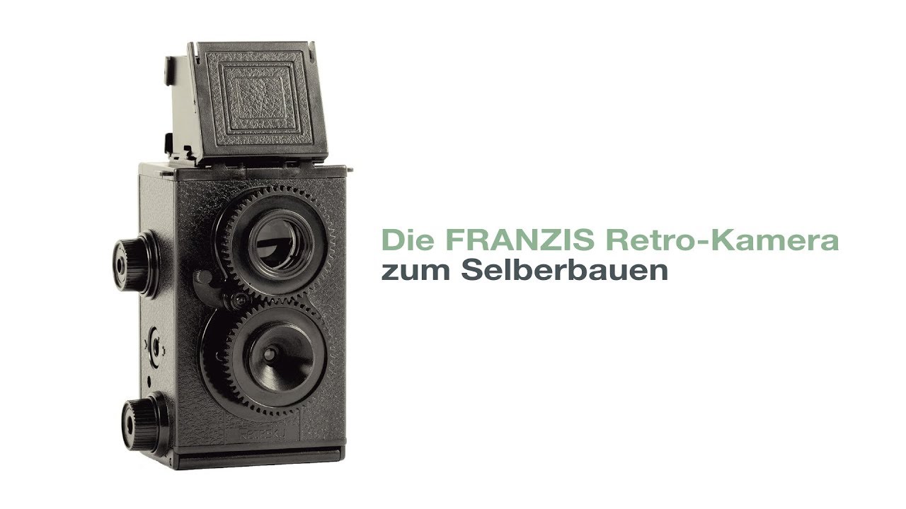 Die FRANZIS Retro-Kamera zum Selberbauen