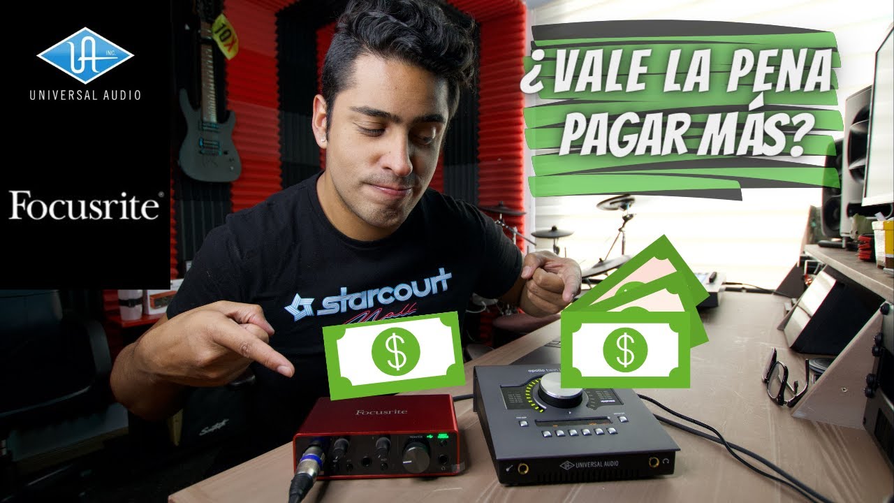 INTERFACE BARATA VS INTERFACE CARA: Universal Audio Apollo VS Focusrite Scarlett