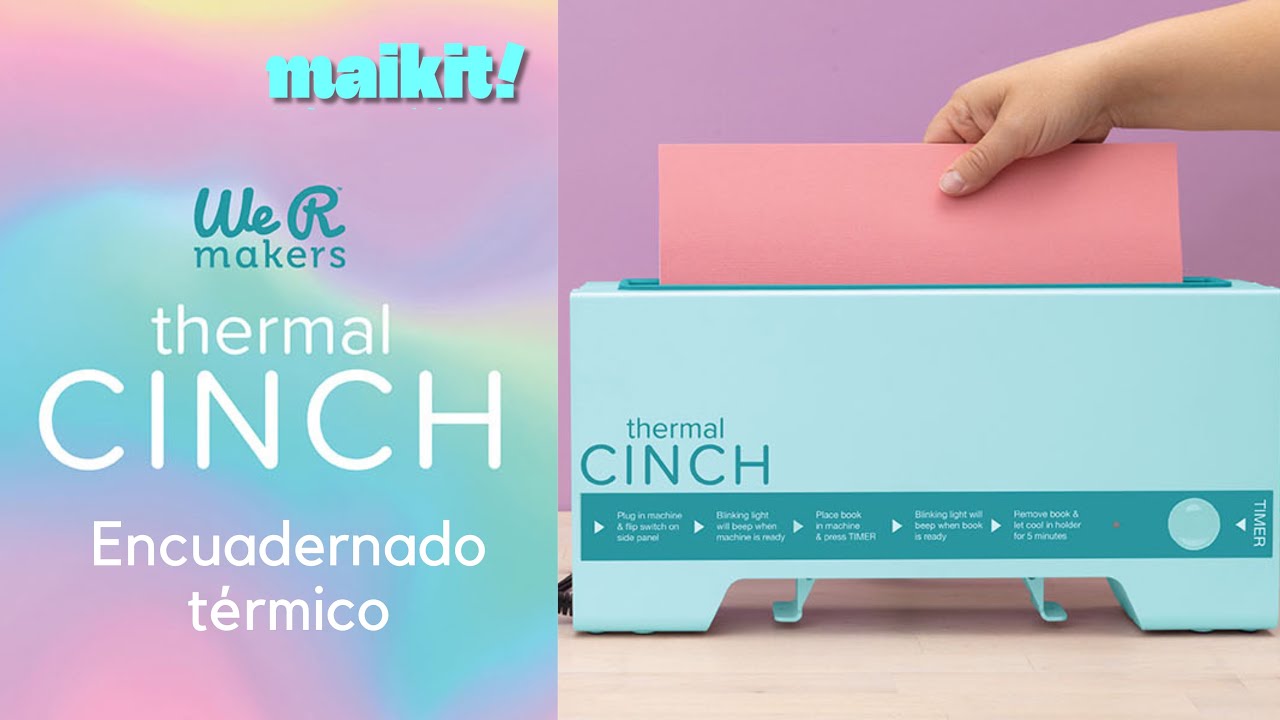 Encuadernados térmicos en minutos con Thermal Cinch.