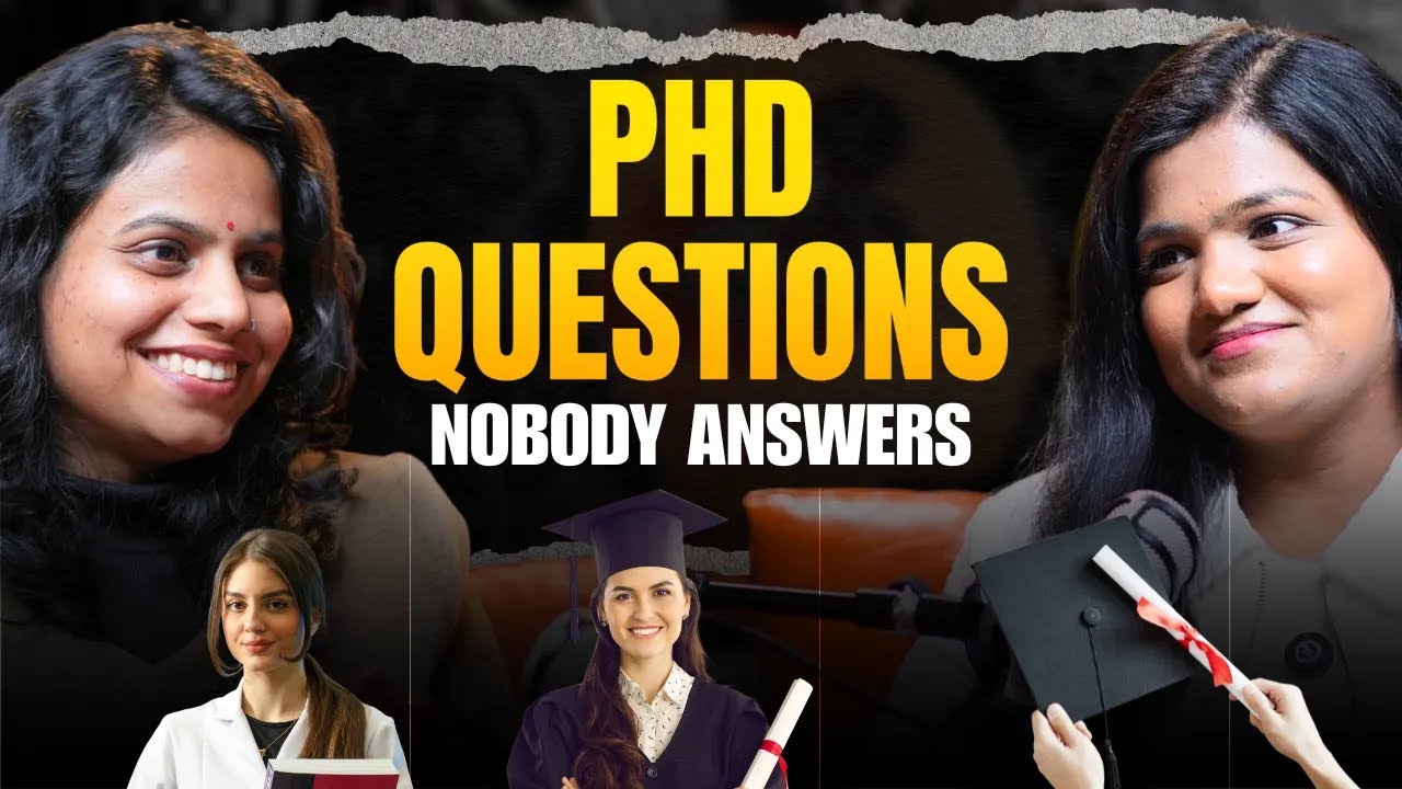 Thinking About a PhD? These Are the Questions Nobody Answers #phdlife  #higherstudies  #PhDReality