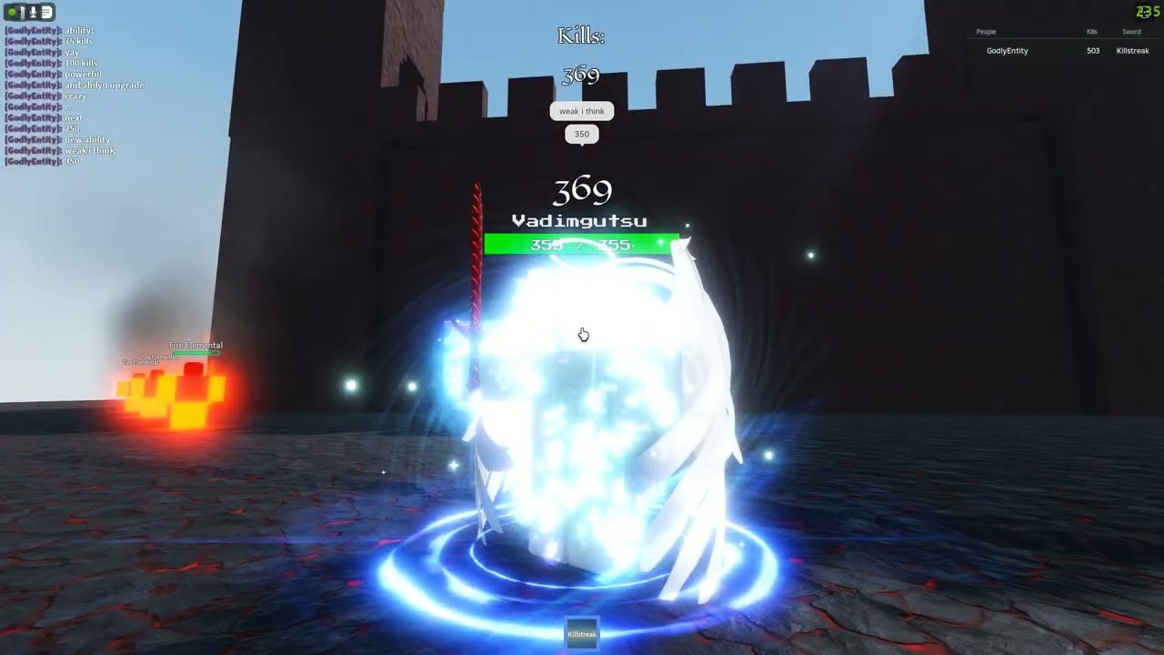 kssa killstreak showcase(you can stop watching when im reach 1k kills(there no more phases now))
