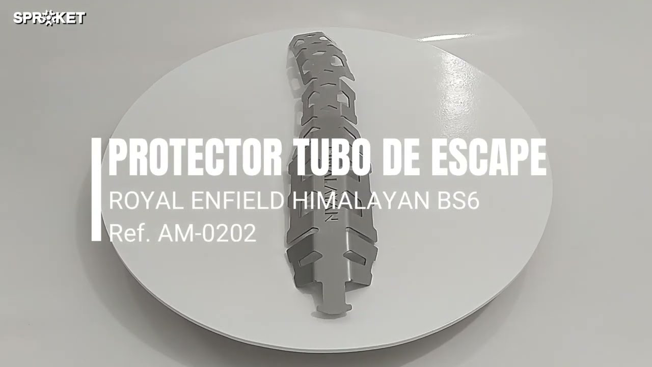 REF. AM-0202 Protector tubo escape Himalayan BS6 / Scram 411