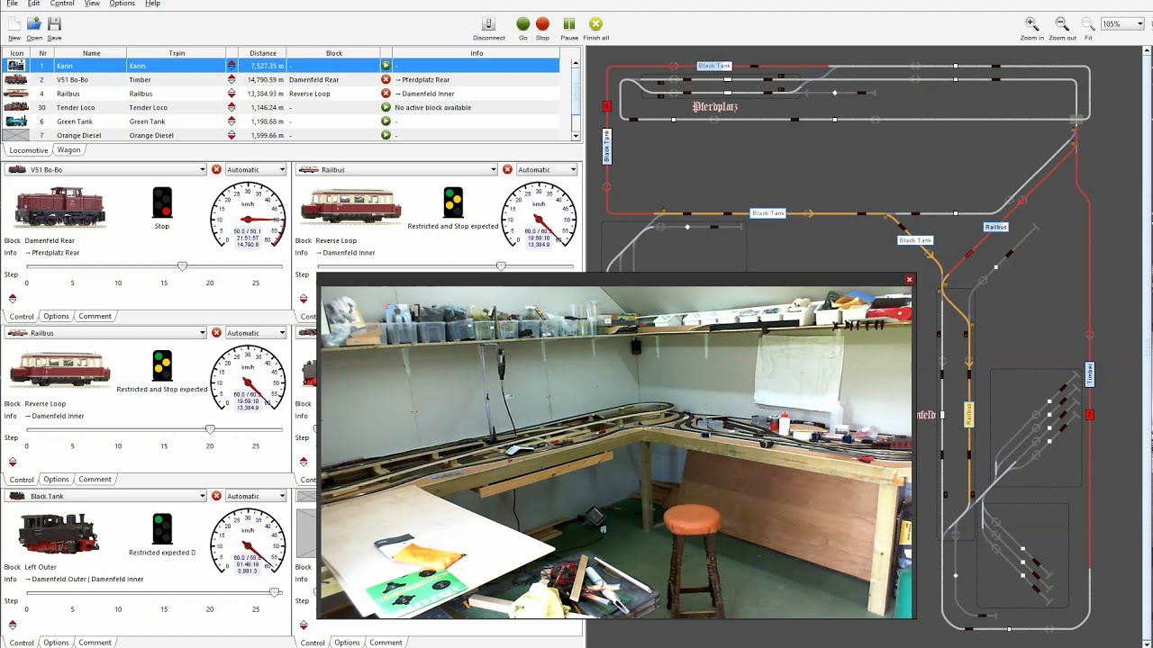 Railcom working with iTrain 4.1 using DR5088RC and Z21