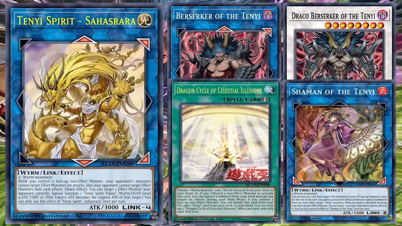 Tenyi Spirit - Sahasrara  Dragon Cycle of Celestial Illusions Deck Tenyi  MR5 2020 天威龍－サハスラーラ