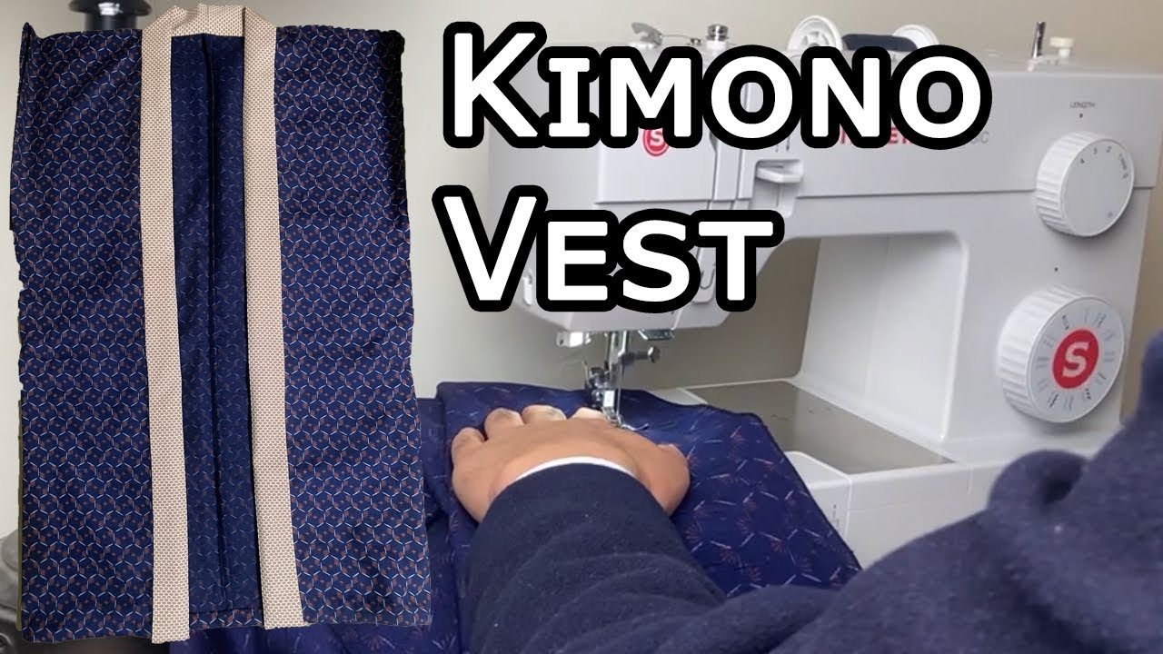 Kimono Vest - Kataginu DIY Sewing Project