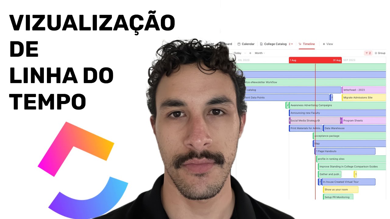 Linha do tempo do ClickUp: segredos para times mais eficientes e ágeis - timeline