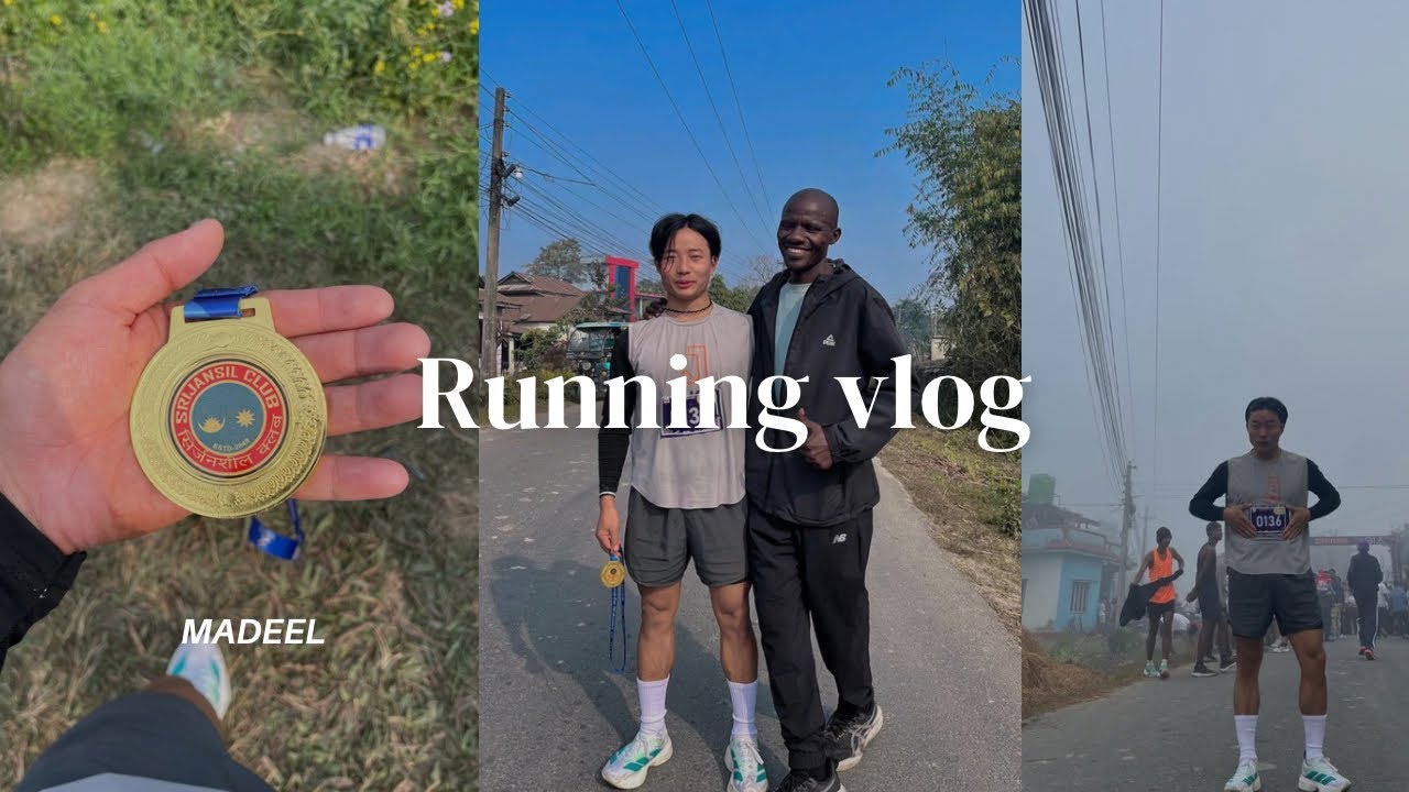 RUNNING VLOG 10 KM 🇳🇵
