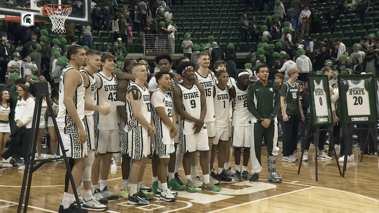 Michigan State Men's Basketball Celebrates the 2026 Senior Class | Senior Celebration Ceremony