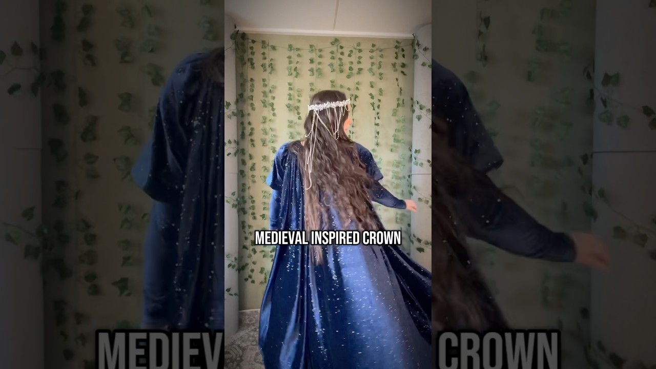Full crown tutorial posted on my channel now 🏃🏻&zwj;♀️ #elven #medieval #fantasy #diy #tutorial