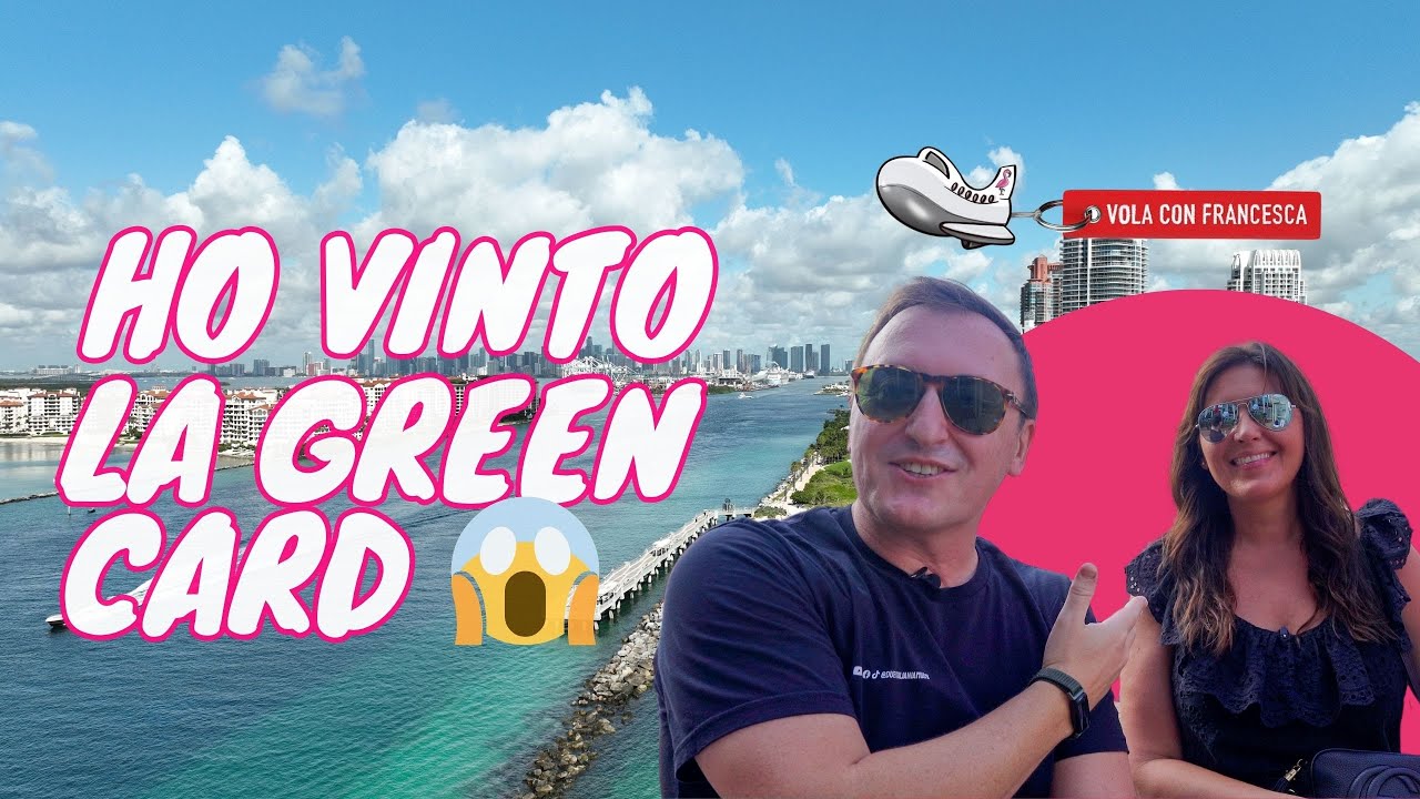 Ho Vinto la Green Card e Ora Vivo a Miami! #greencard #italianiallestero