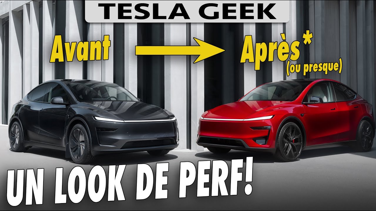 Donner un look de PERF &agrave; son Model Y Juniper avec ces accessoires