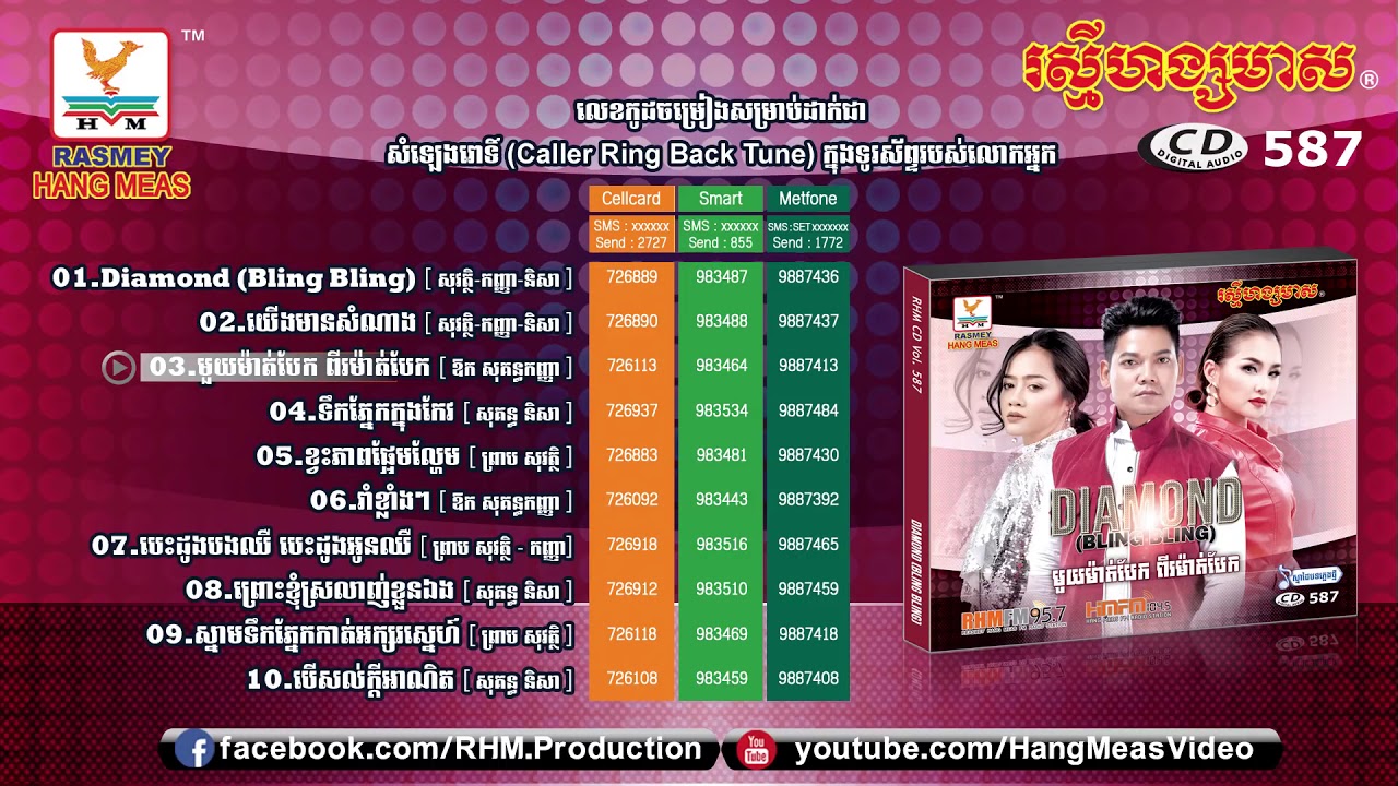 RHM CD VOL 587 Full Audio Non Stop Song Collection