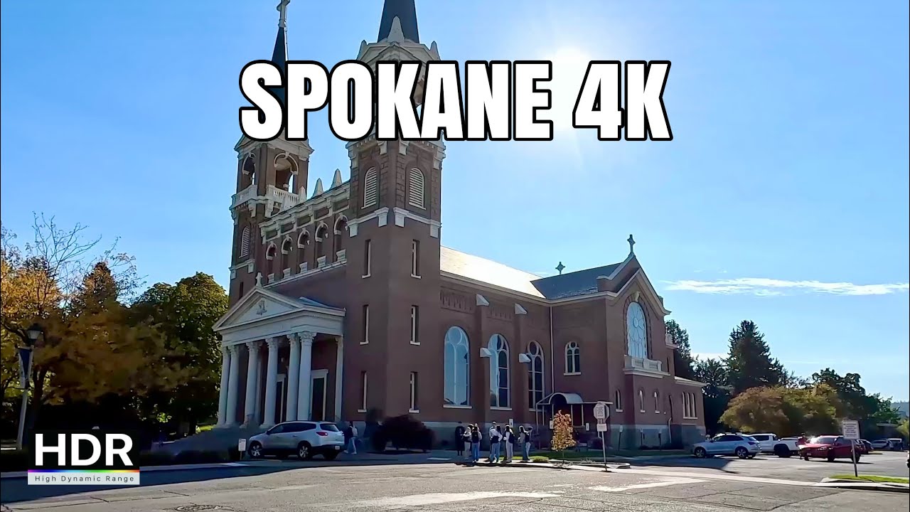 Spokane, Washington 4K Drive