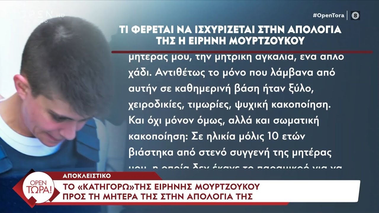Ε. Μουρτζούκου: «Σε ηλικία μόλις 10 ετών βιάστηκα από στενό συγγενή της μητέρας μου» | Ethnos