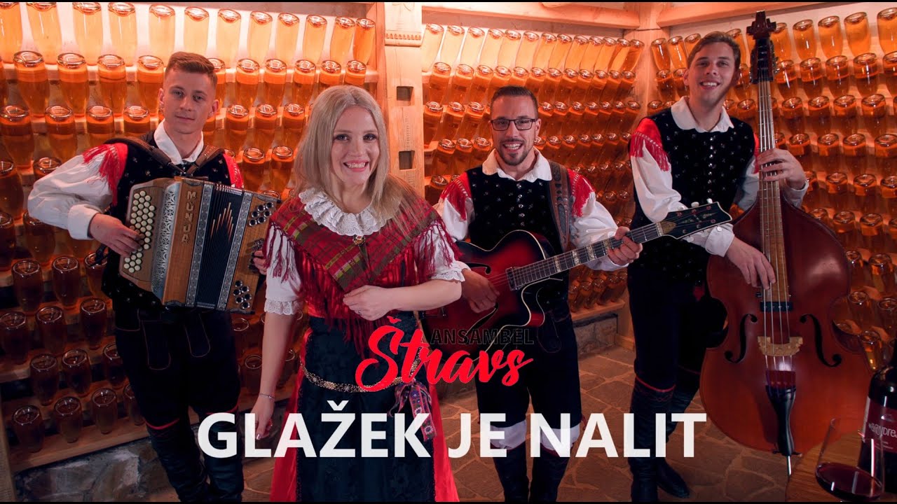 Ansambel Štravs - Glažek je nalit (cover ans. Franca Miheliča)