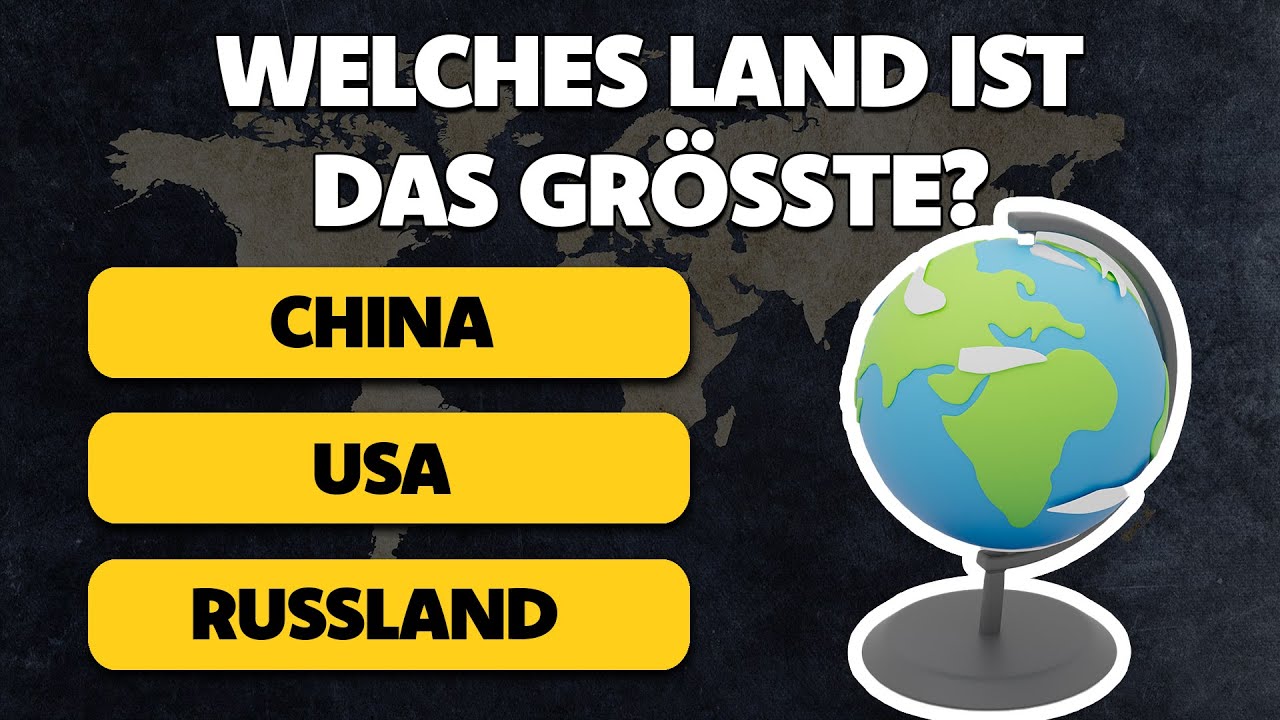 50 Geographie Fragen | Fragenflash