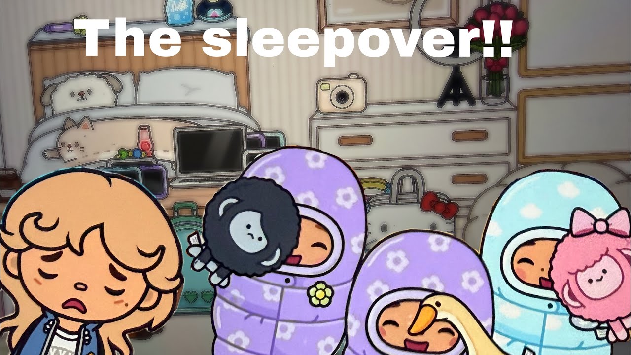 The sleepover!! #tocaboca #roplay