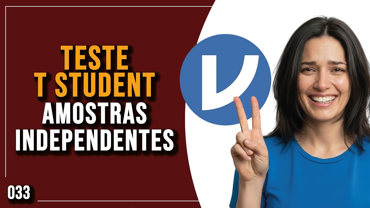 Teste T Student para amostras Independentes no Jamovi | Estatística Aplicada ao Jamovi | 033