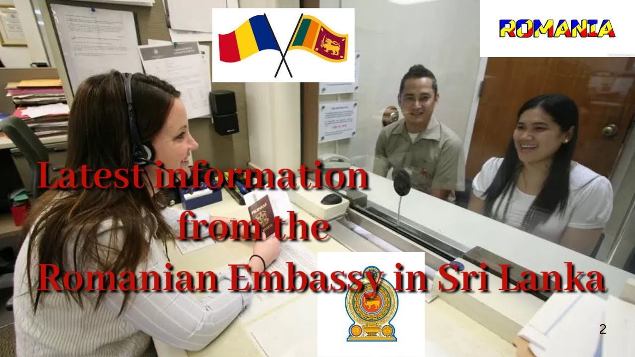 Latest information from the Romanian Embassy in Sri Lanka