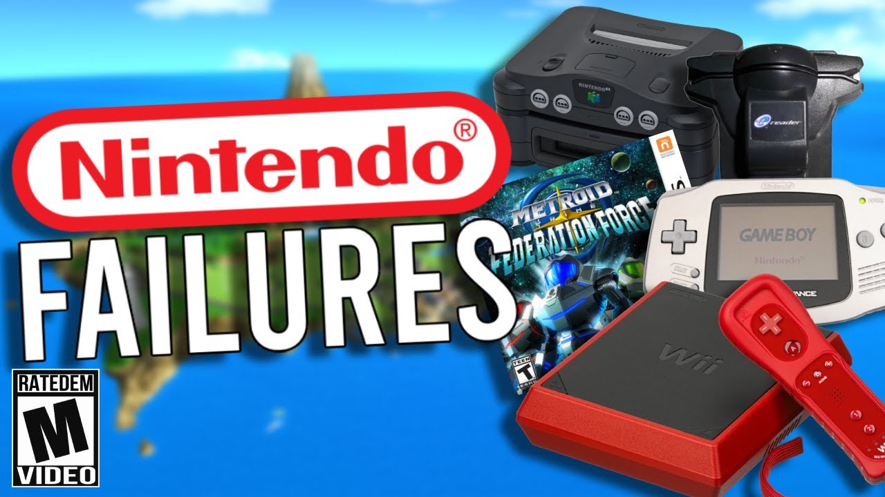 Nintendo's WORST Failures...