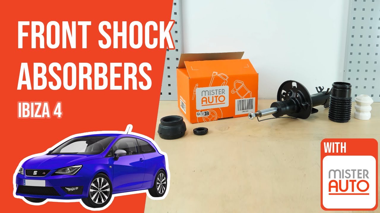 How to replace the front shock absorbers Ibiza mk4 ➿