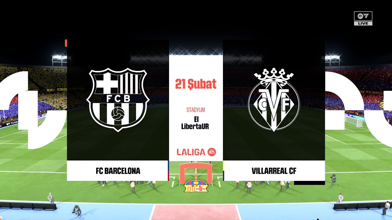BARCELONA-VİLLARREAL|LALİGA|FC|