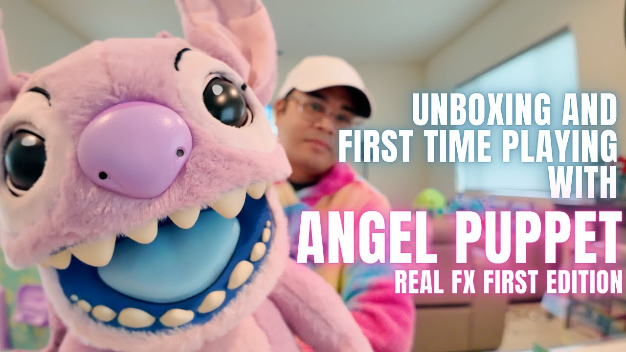 Perfect Holiday Gift Idea! Disney Angel Real FX Puppet Unboxing! Link to Buy in Description!