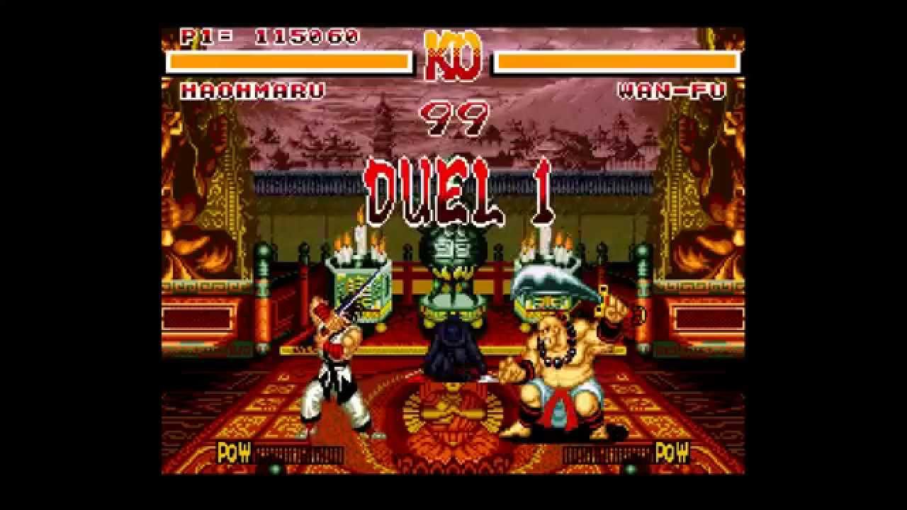 Samurai Shodown ... (SNES) Gameplay