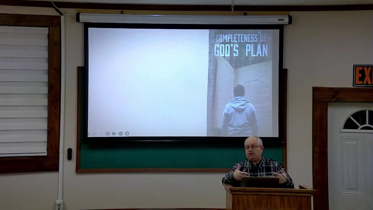 The Completeness of God's Plan