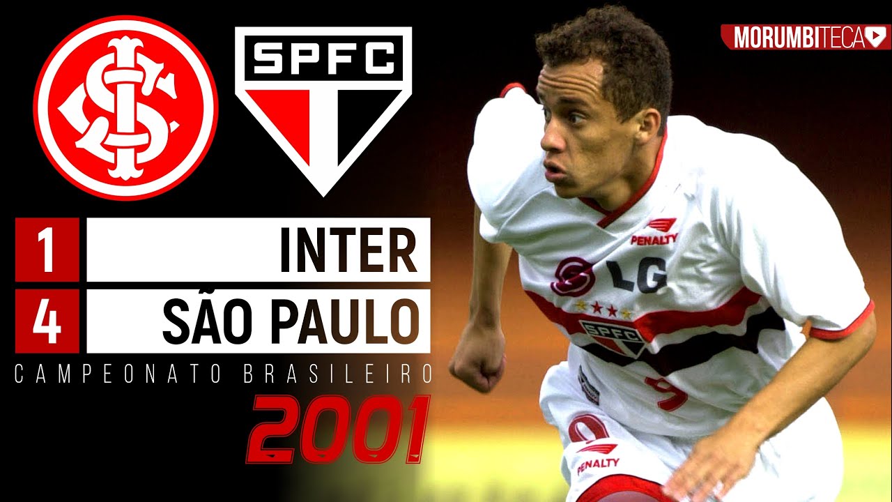 Inter 1x4 São Paulo - 2001 - FRANÇA MARCA 2, LUÍS FABIANO E KAKÁ BRILHAM NA GOLEADA DO BEIRA RIO!