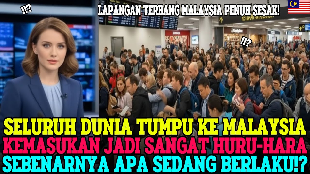 BIAR SAYA KE MALAYSIA!” PROFESOR BRITAIN BANJIRI KLIA, DUNIA TERKEJUT DENGAN KEJUJURAN MALAYSIA 😱