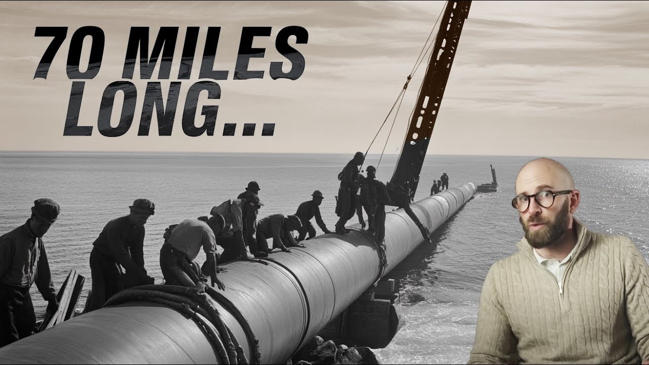 The Incredible Wartime Pipeline Beneath the English Channel...