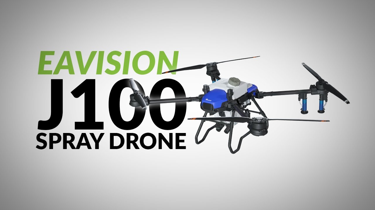 The EAVision J100 | Next-Generation Spray Drone with LIDAR Technology