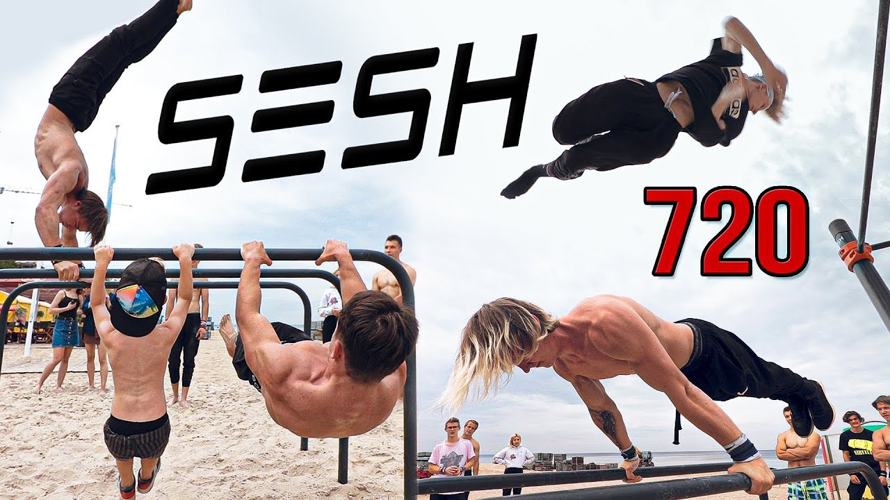 SESH Street Workout | 720s, Regrabs & More | Latvia Bar Family