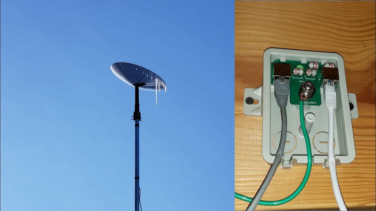 Starlink Lightening Protection - Installing a Surge Protector