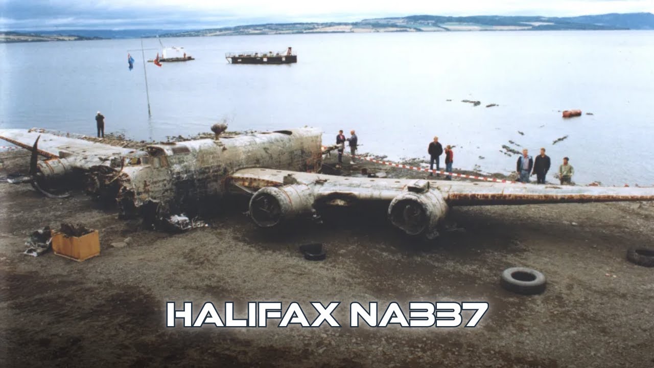 Salvaging Halifax NA337: 750ft Deep-Lake Bomber Lift Operation
