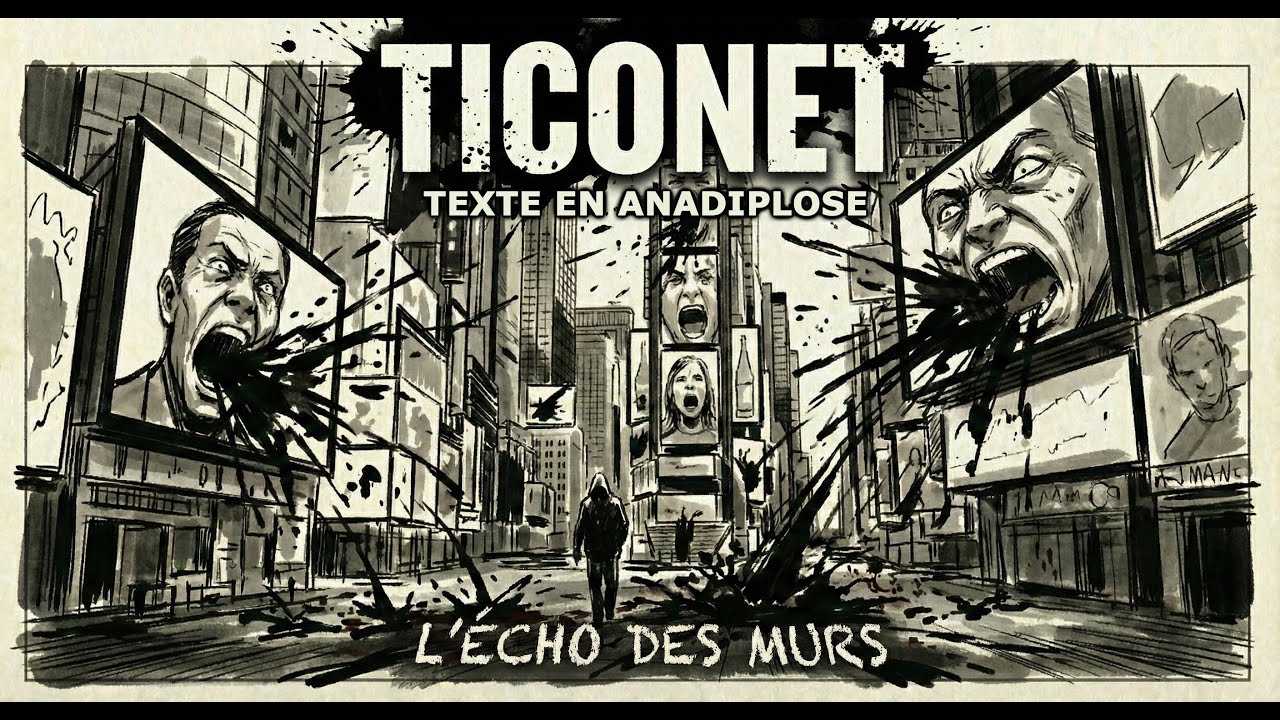 Ticonet - L'écho des murs (Clip Officiel) | RAP Fr (Anadiplose)